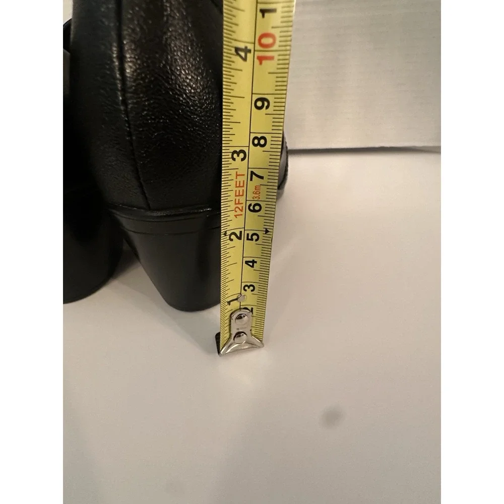 NWOB Clarks Women's Emily2 Cove Pump Size US 11M Black Leather - Picture 5 of 8